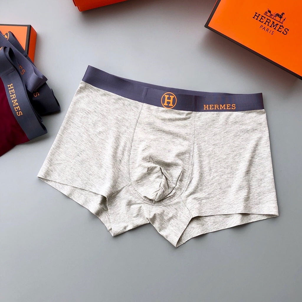 Hermes Modal Men's Boxer Briefs - 3-Piece Box