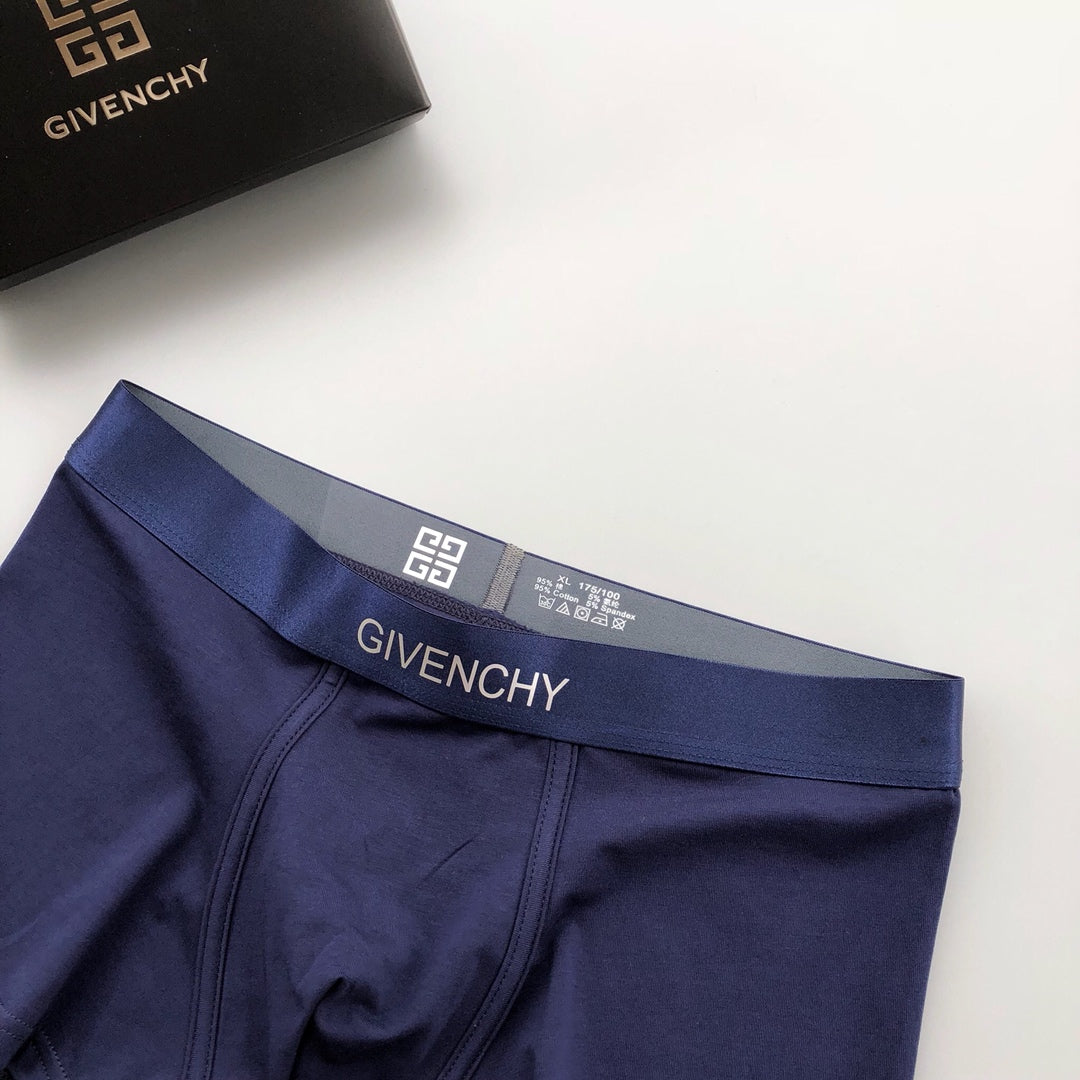 Givenchy Broad Tonal Waistbands Men's Boxer Briefs - 3-Piece Box
