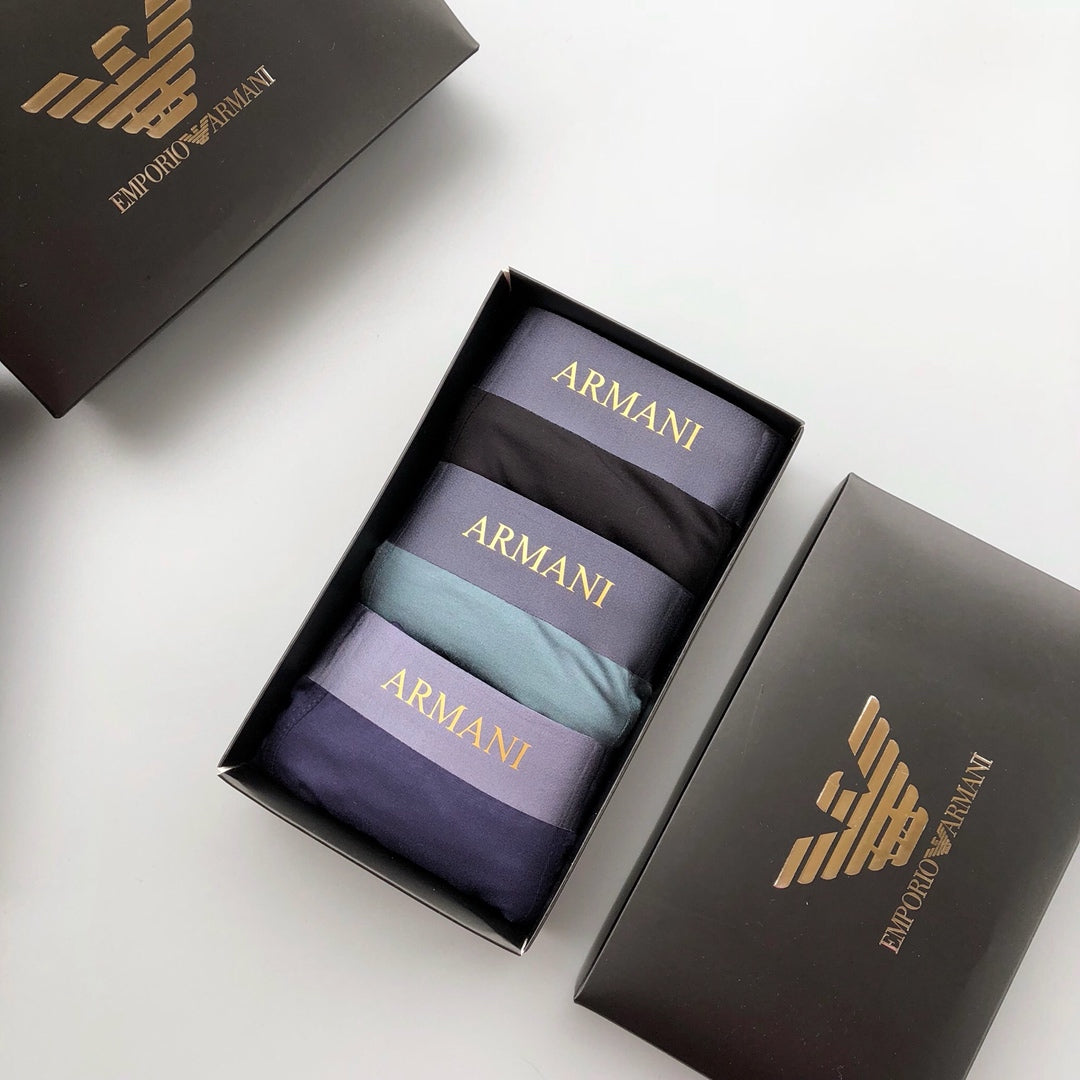 Armani Modal Men's Boxer Briefs - 3-Piece Box