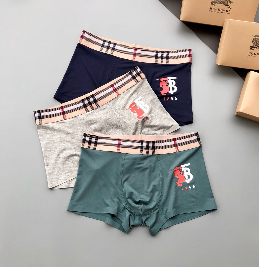 Burberry Modal Short Socks - 3-Pair Pack