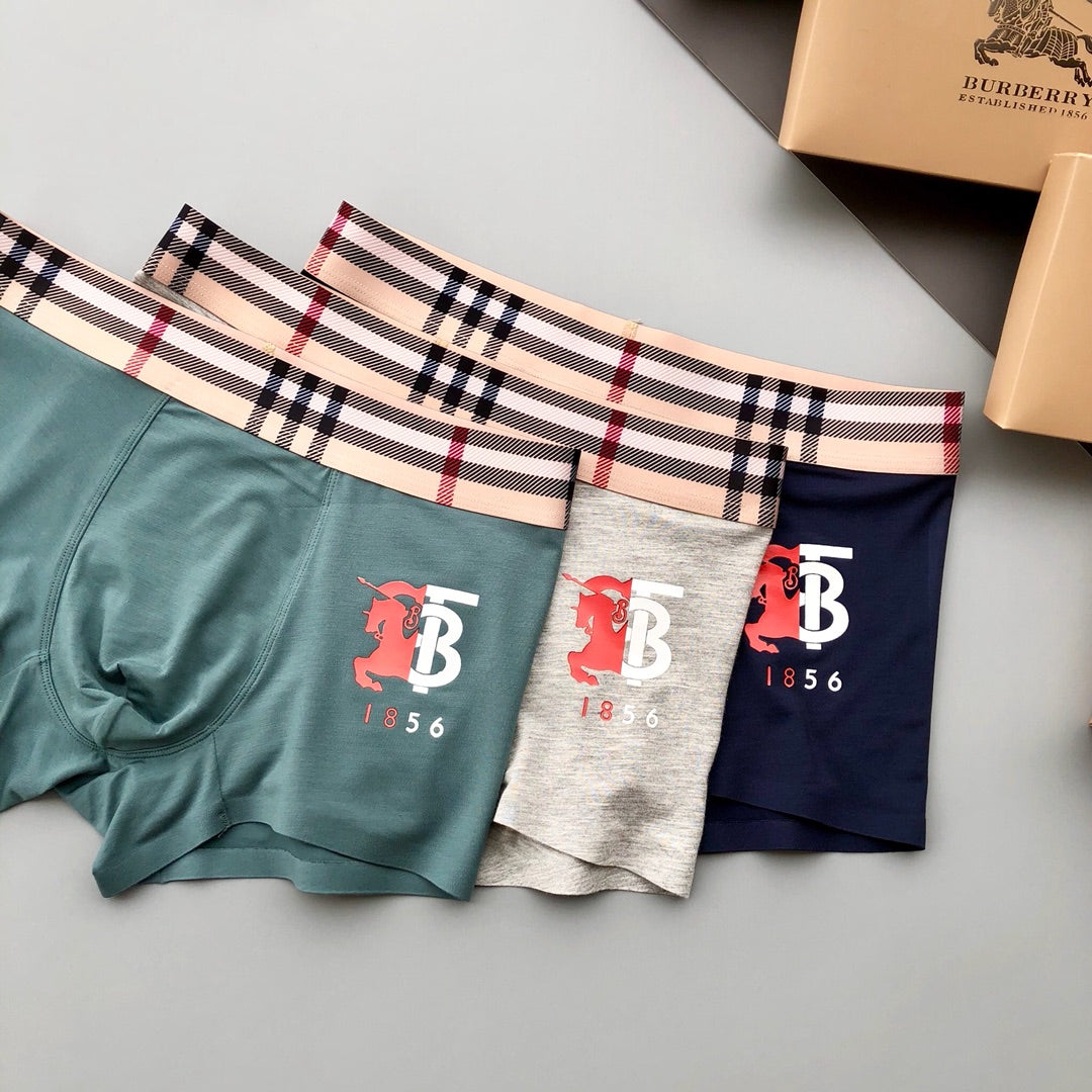 Burberry Modal Short Socks - 3-Pair Pack