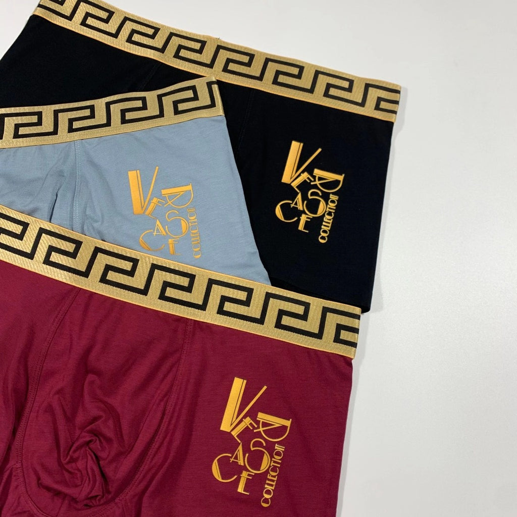 Versace Modal Men's Boxer Briefs - 3-Piece Box
