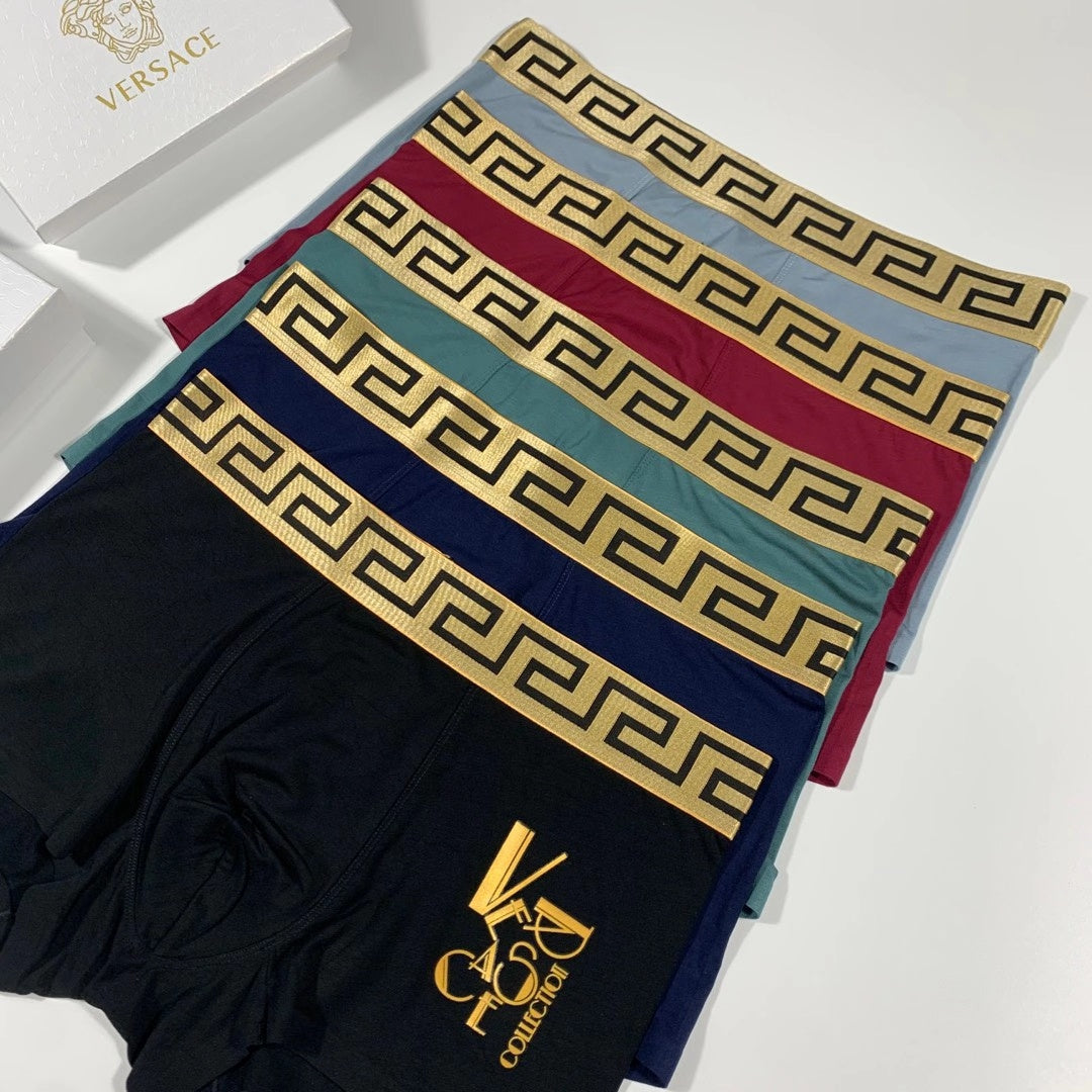 Versace Modal Men's Boxer Briefs - 3-Piece Box