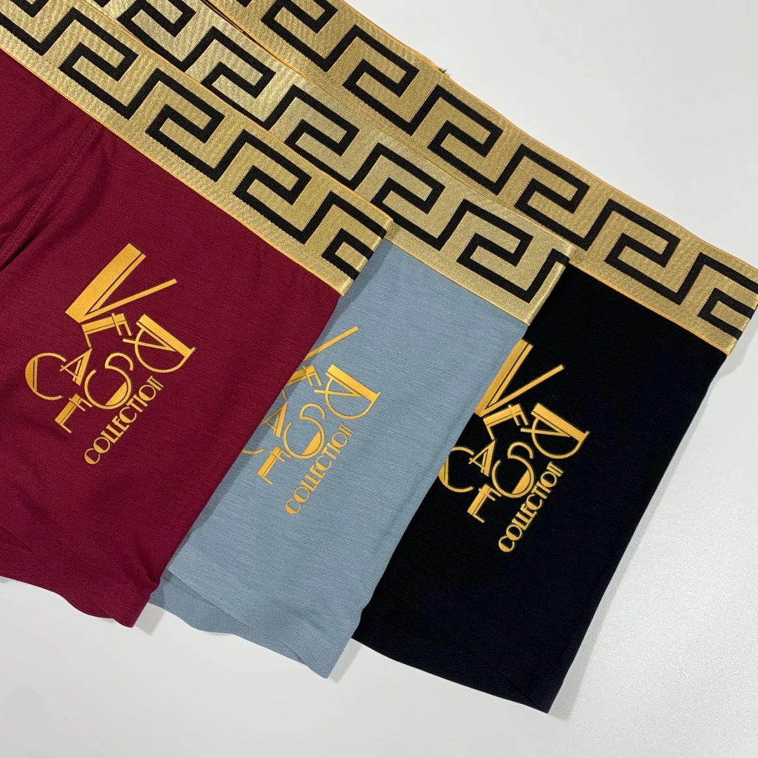 Versace Modal Men's Boxer Briefs - 3-Piece Box