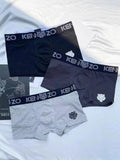 Cotton Men's Boxer Briefs - 3-Piece Box