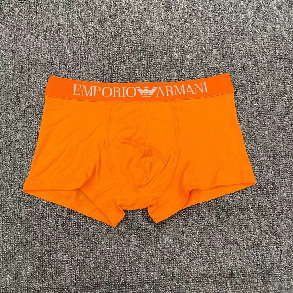 Armani Modal Broad Logo Waistbands Men's Boxer Briefs - 3-Piece Box