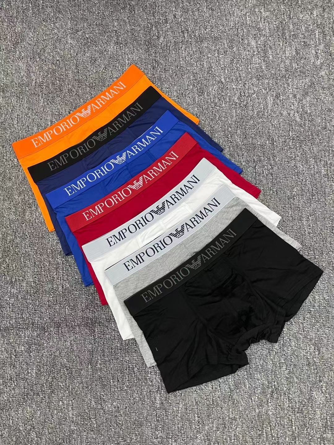 Armani Eagle Details Men's Boxer Briefs