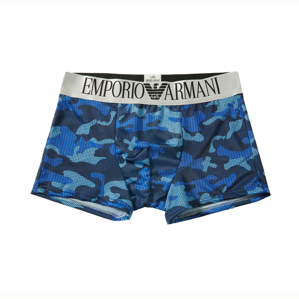 Armani Broad Logo Waistbands Men's Boxer Briefs - 3-Piece Box