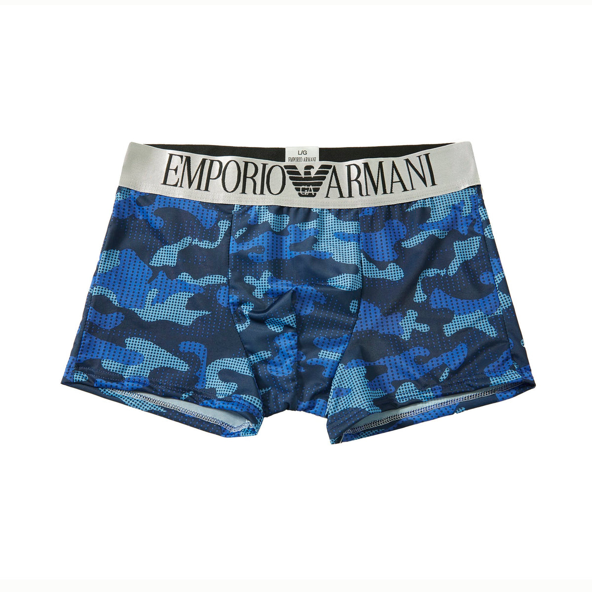 Armani Broad Logo Waistbands Men's Boxer Briefs - 3-Piece Box
