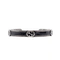 Double-G Emblem Bangle in Polished Metal-Tone – Vintage Detail main product view