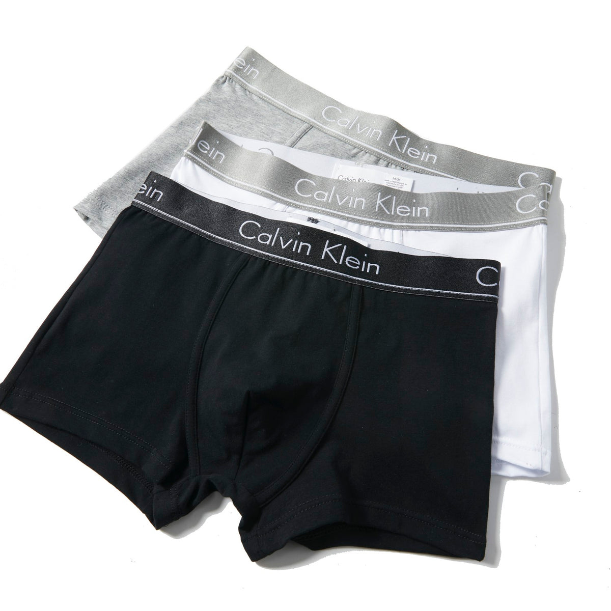 Calvin Klein Broad Logo Waistbands Men's Boxer Briefs