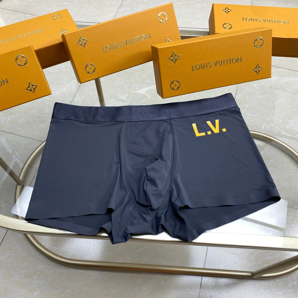 Louis Vuitton Ice-Silk Men's Boxer Briefs - 3-Piece Box