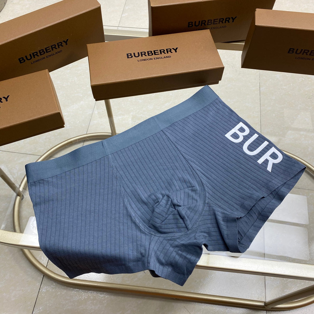 Burberry Cotton Short Socks - 3-Pair Pack