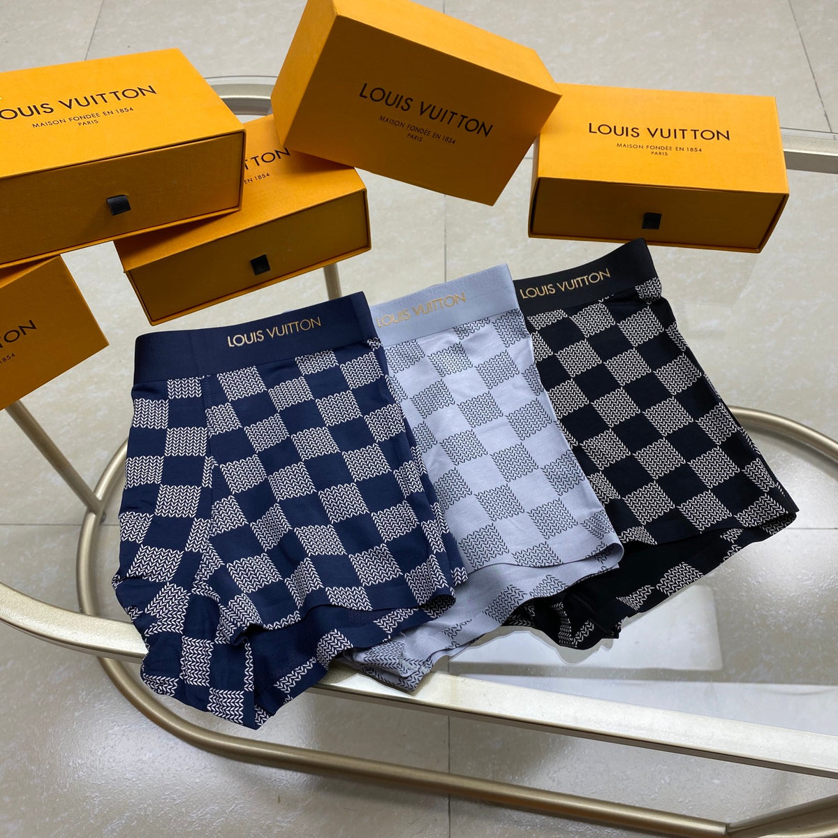 Louis Vuitton Modal Short Socks - 3-Pair Pack