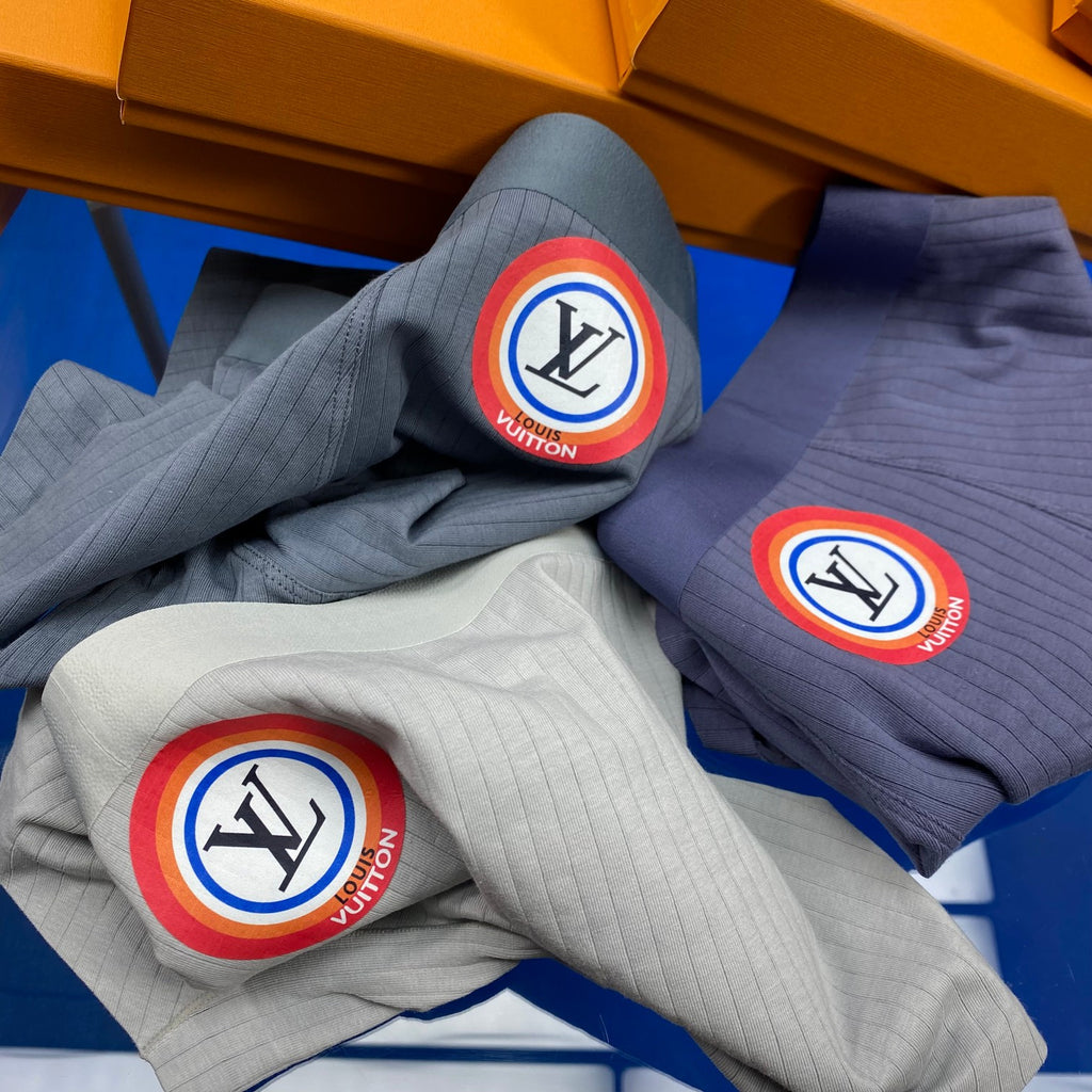 Louis Vuitton Cotton Men's Boxer Briefs - 3-Piece Box