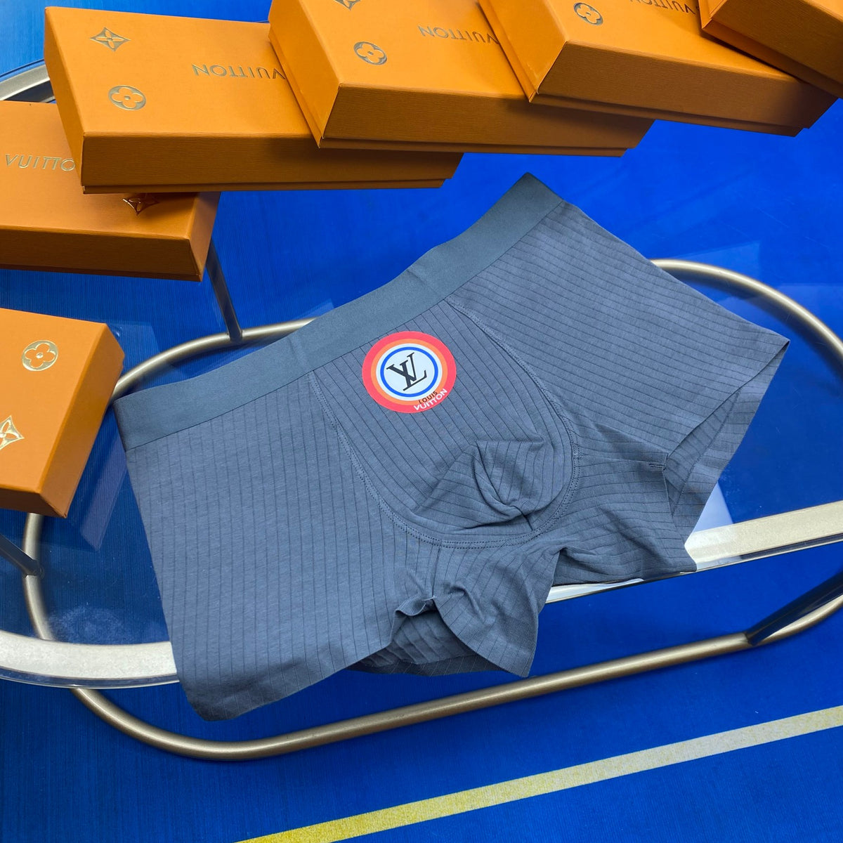 Louis Vuitton Cotton Men's Boxer Briefs - 3-Piece Box