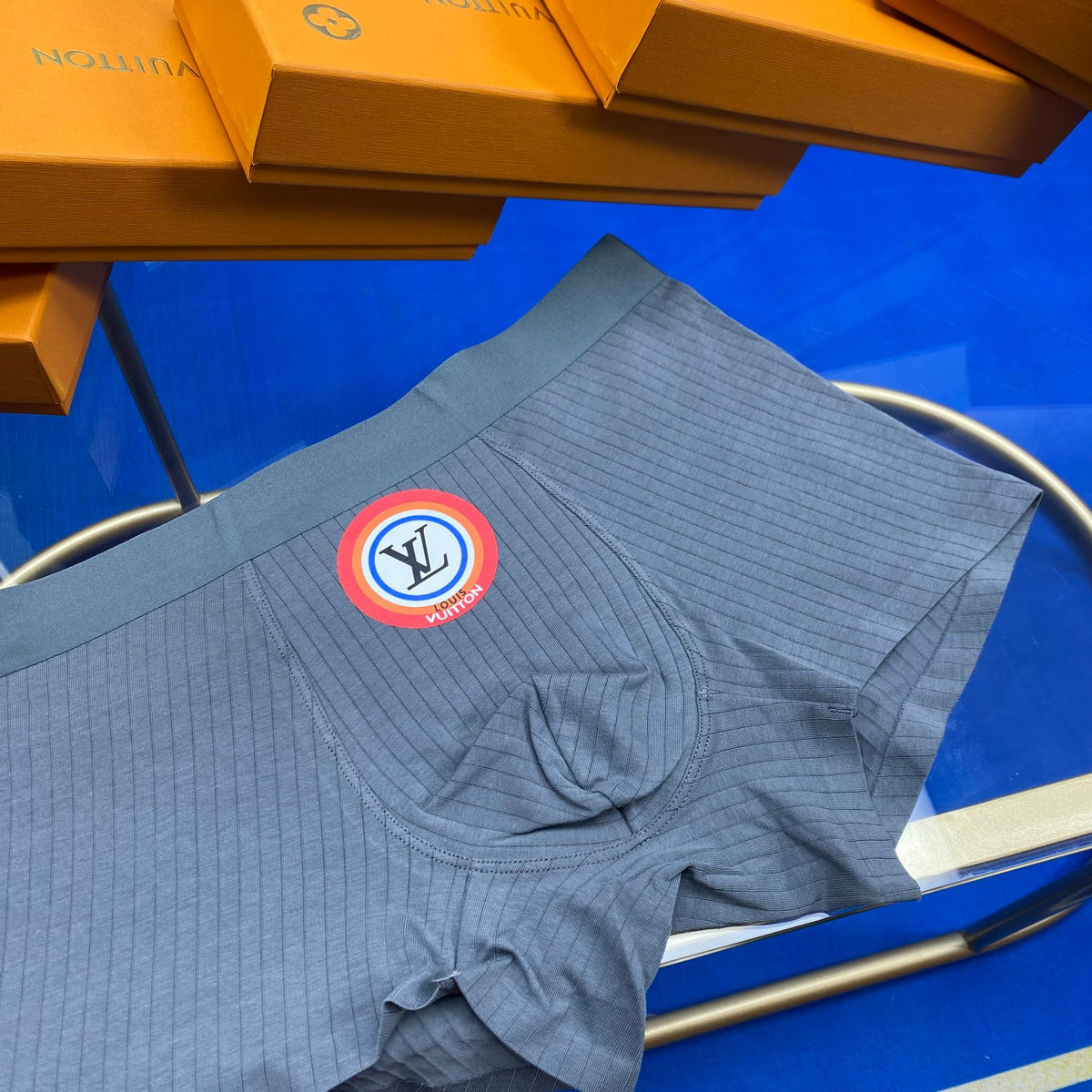 Louis Vuitton Cotton Men's Boxer Briefs - 3-Piece Box