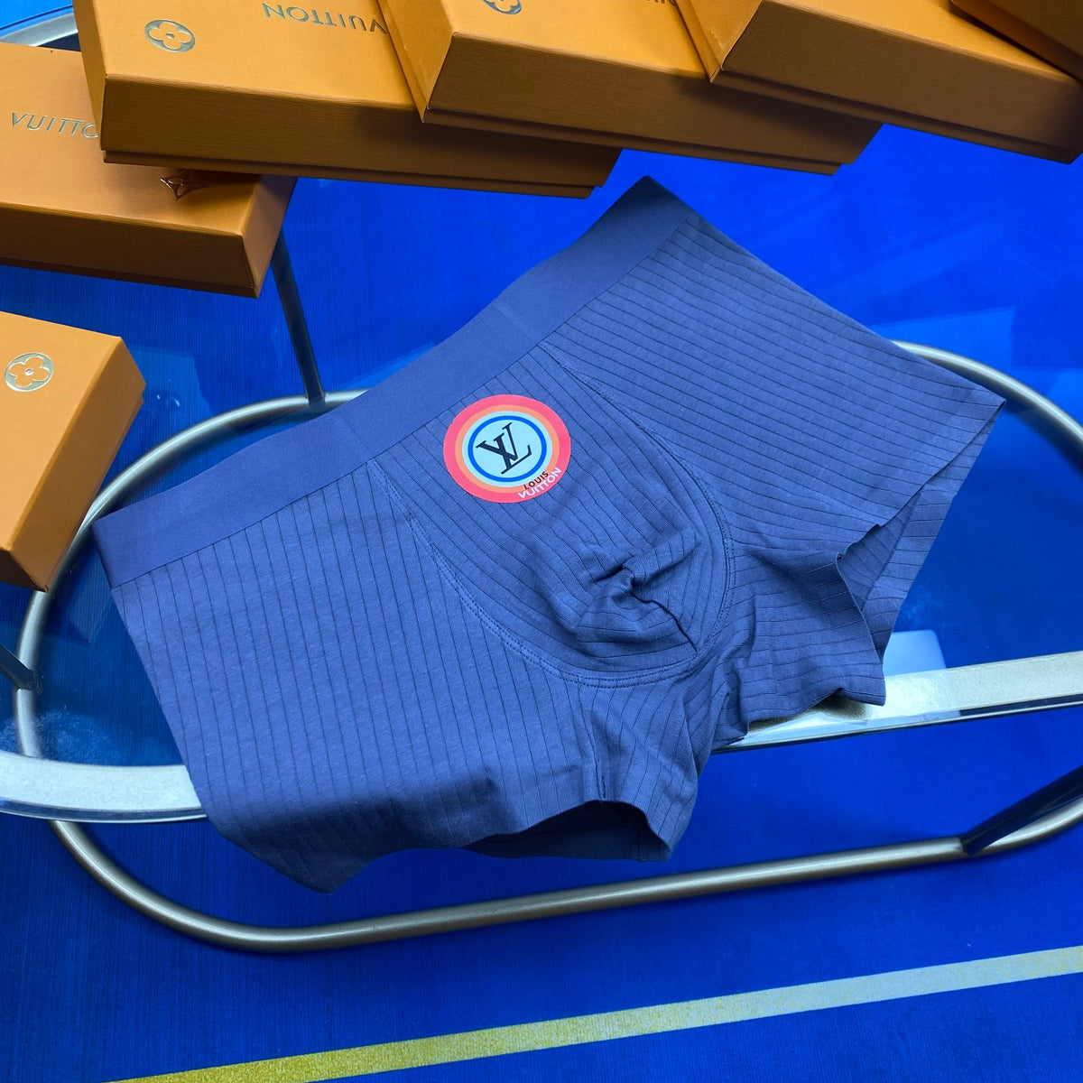 Louis Vuitton Cotton Men's Boxer Briefs - 3-Piece Box