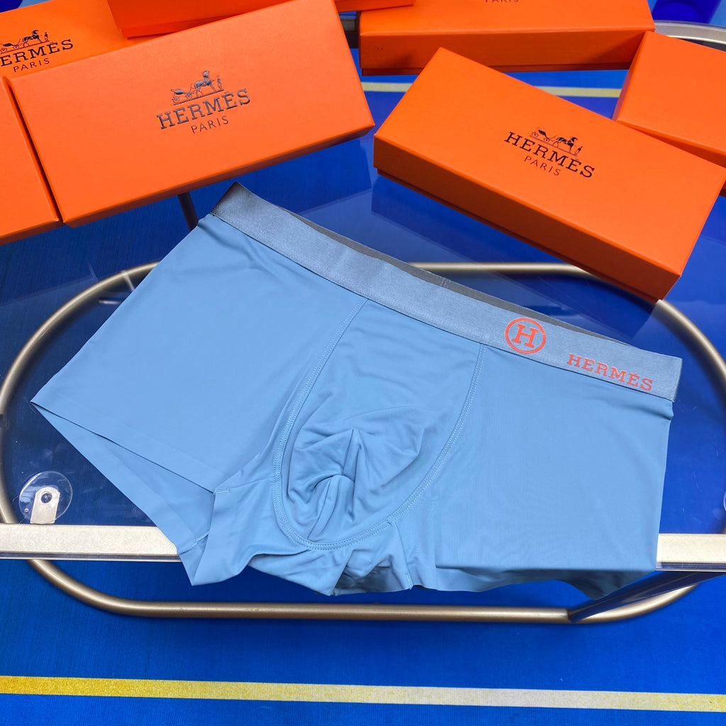 Ice-Silk Men's Boxer Briefs - 3-Piece Box