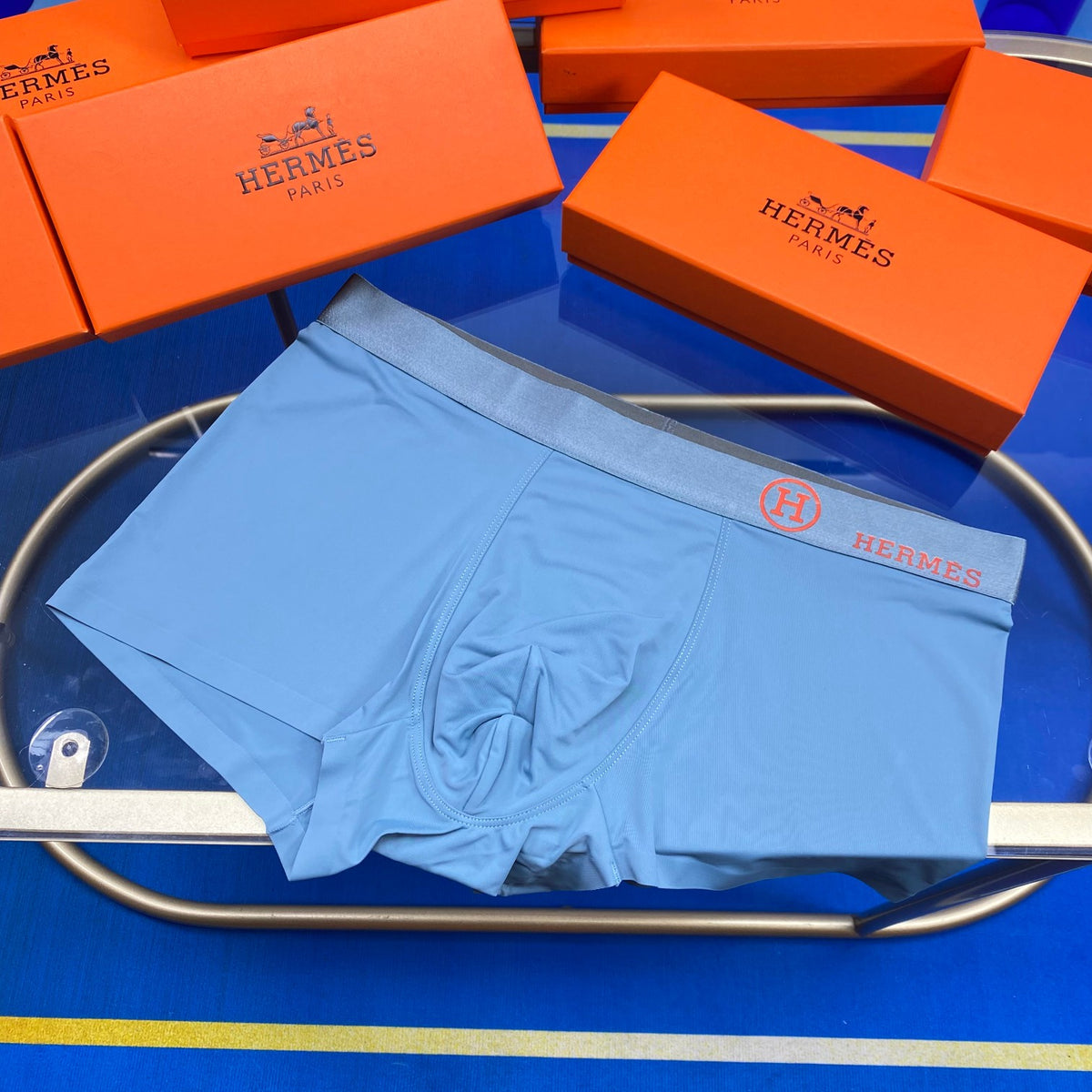 Ice-Silk Men's Boxer Briefs - 3-Piece Box