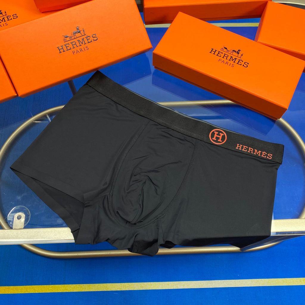 Ice-Silk Men's Boxer Briefs - 3-Piece Box