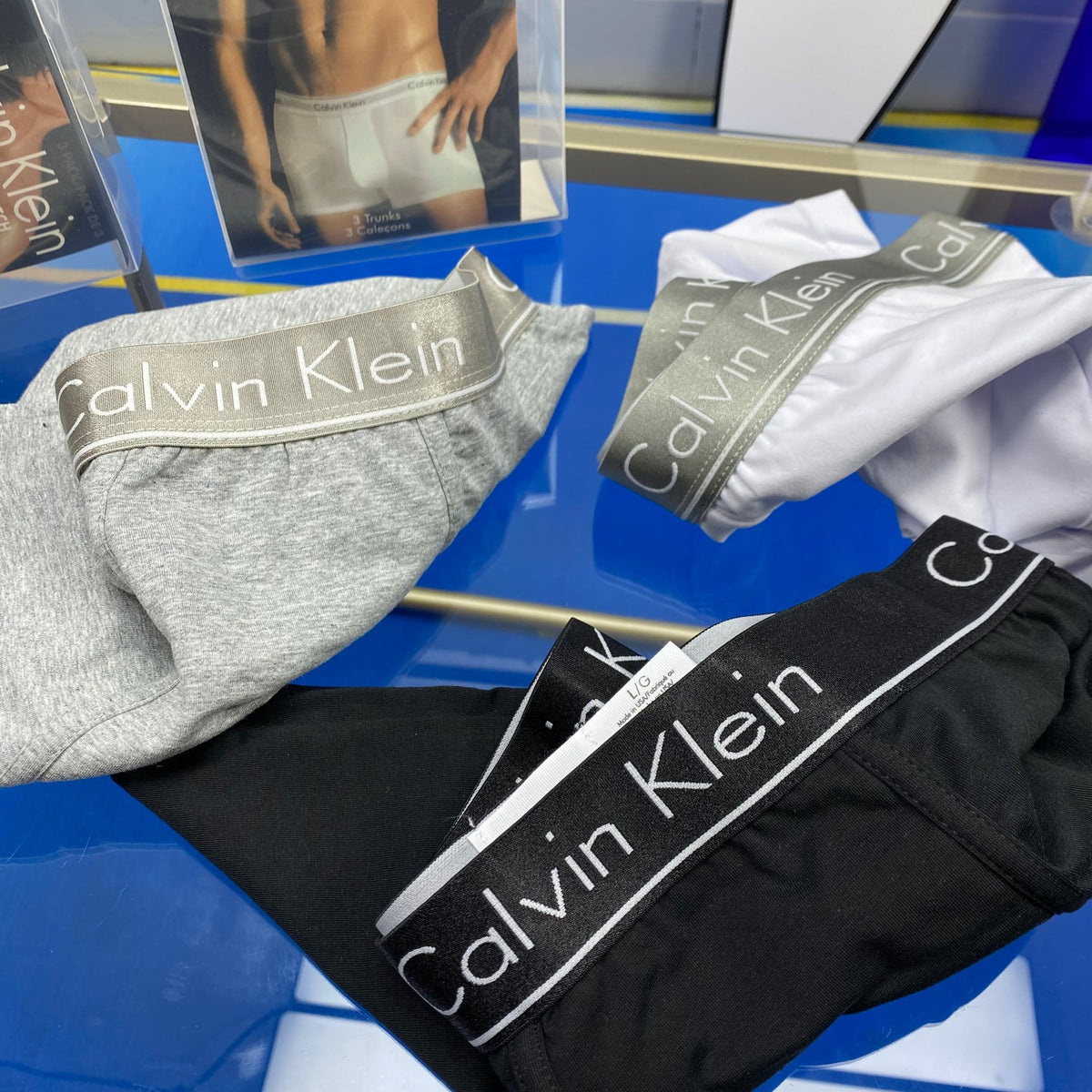 Calvin Klein Cotton Men's Boxer Briefs - 3-Piece Box