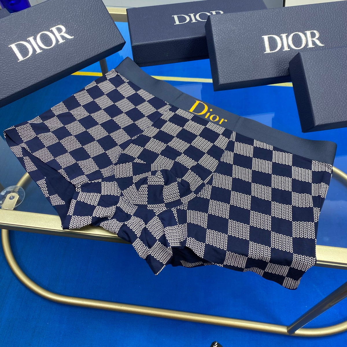 Dior Cotton Men's Boxer Briefs - 3-Piece Box