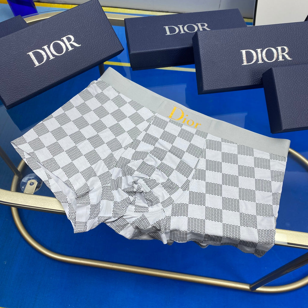 Dior Cotton Short Socks - 3-Pair Pack