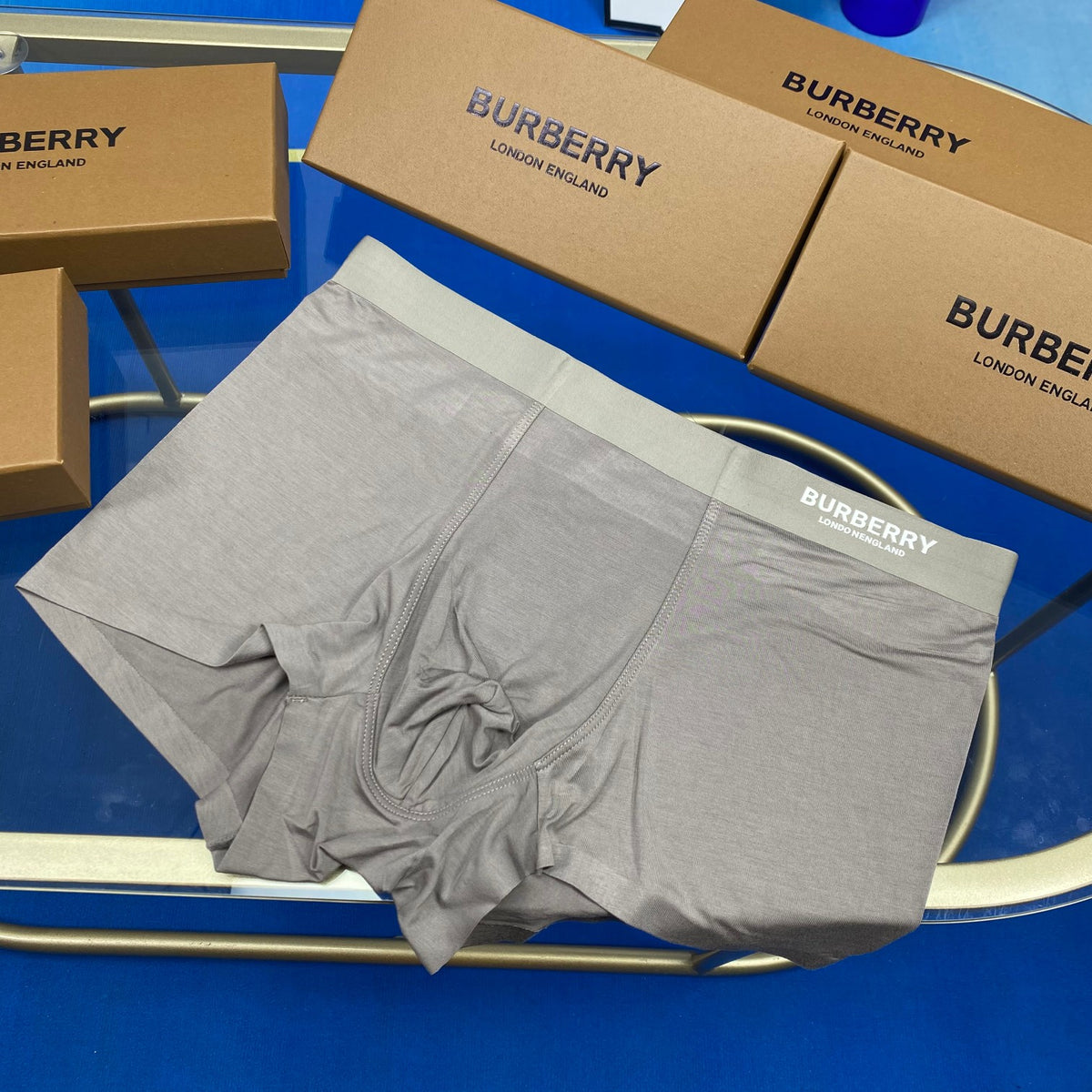 Burberry Men's Boxer Briefs - 3-Piece Box