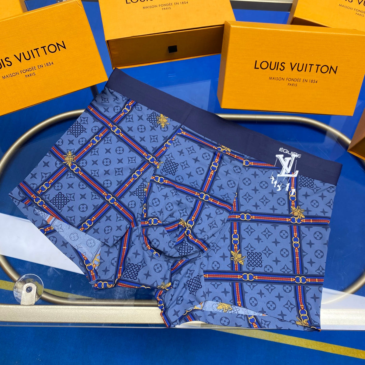 Louis Vuitton All-Over Monogram-Style Motifs Men's Boxer Briefs