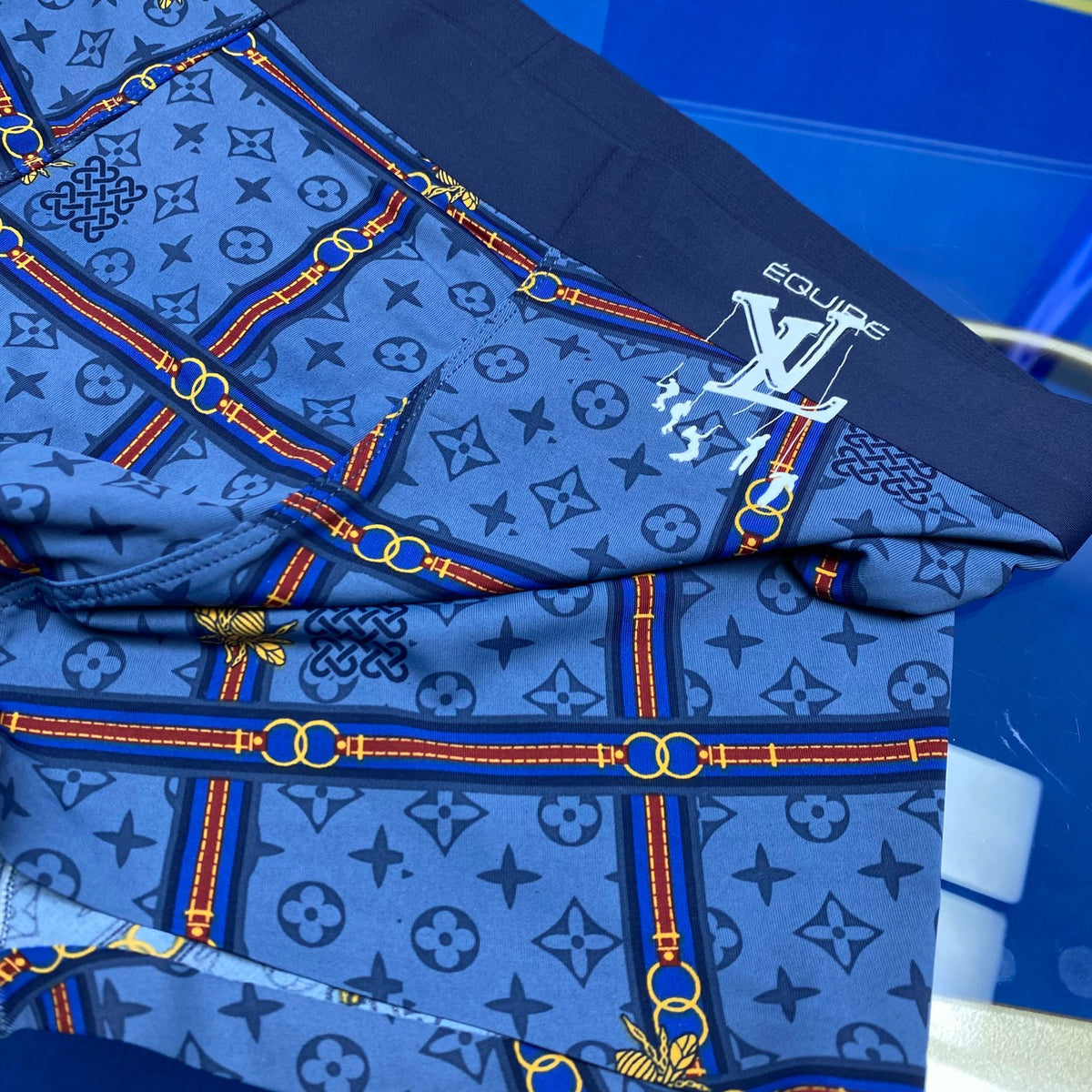 Louis Vuitton All-Over Monogram-Style Motifs Men's Boxer Briefs