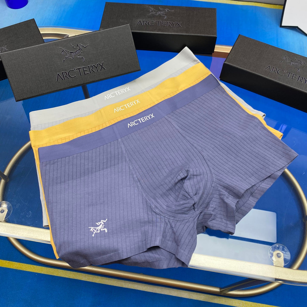 Arc'teryx Cotton Character Detail Men's Boxer Briefs - 3-Piece Box