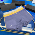 Arc'teryx Cotton Visible Colour, Waistband And Emblem Details Men's Boxer Briefs - 3-Piece Box