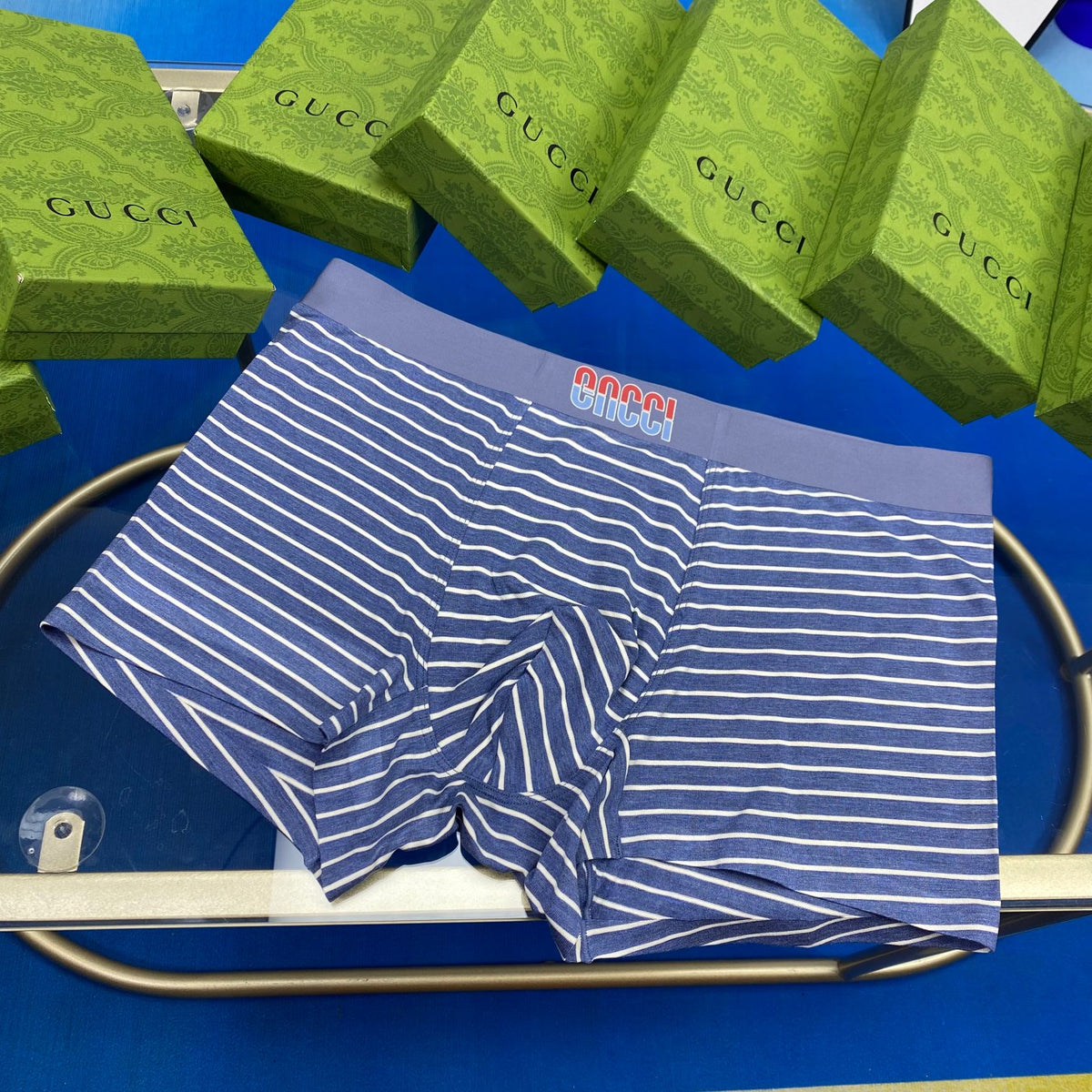 Gucci Cotton Men's Boxer Briefs - 3-Piece Box