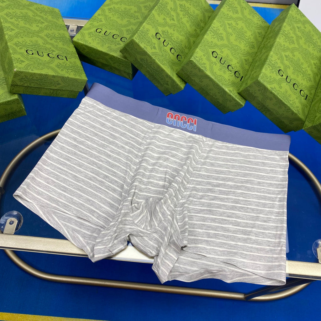 Gucci Cotton Men's Boxer Briefs - 3-Piece Box