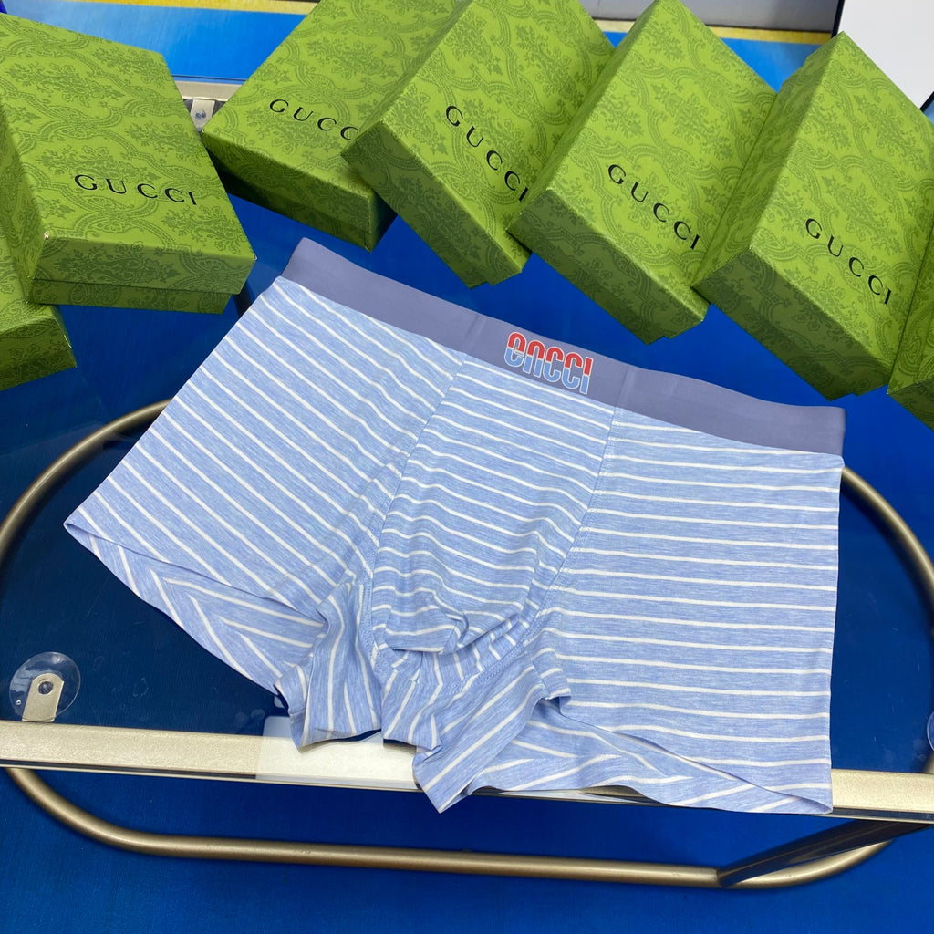 Gucci Cotton Men's Boxer Briefs - 3-Piece Box