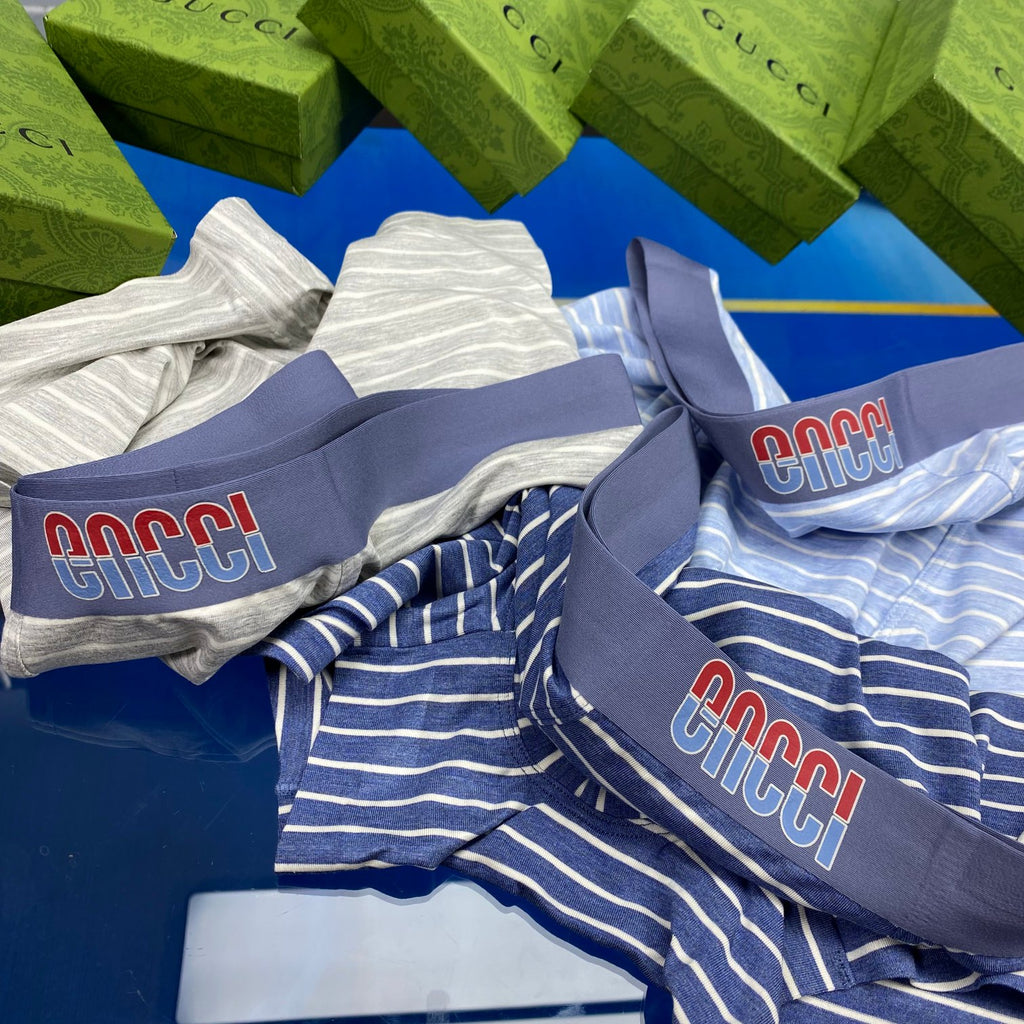 Gucci Cotton Men's Boxer Briefs - 3-Piece Box