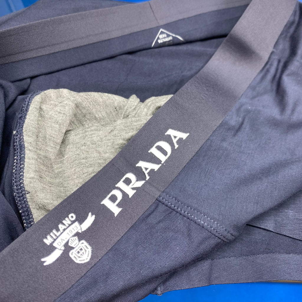 Prada Cotton Men's Boxer Briefs - 3-Piece Box