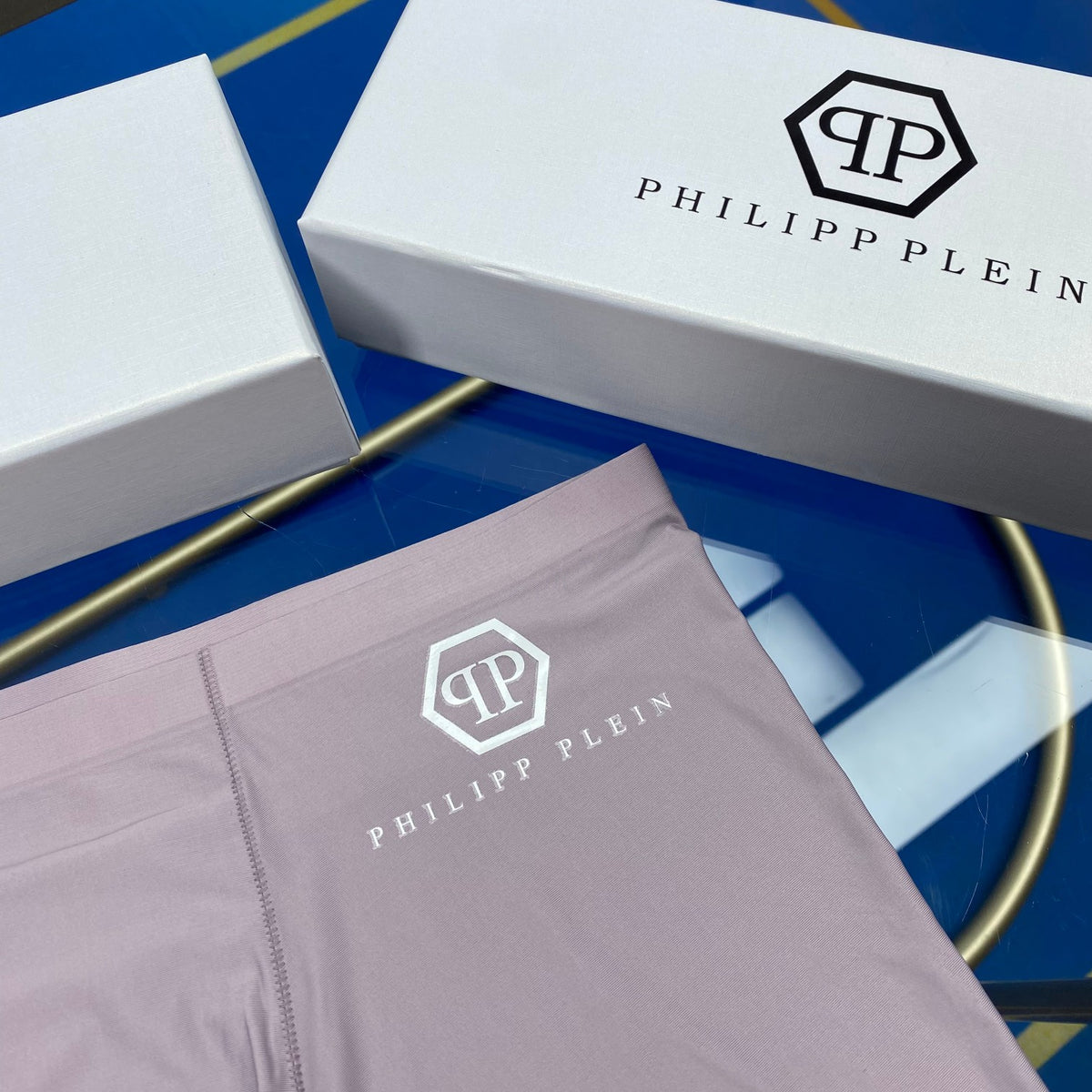 Philipp Plein Ice-Silk Men's Boxer Briefs - 3-Piece Box