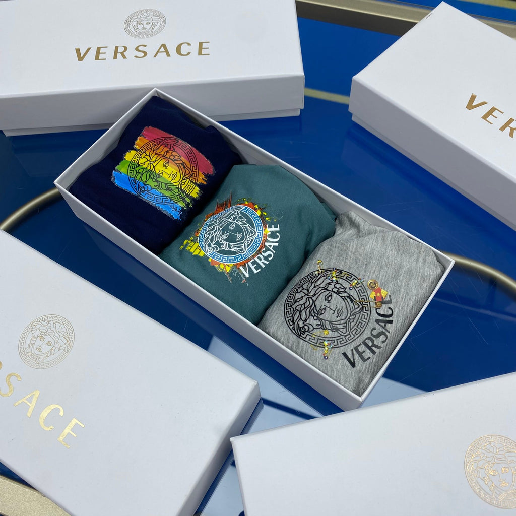 Versace Men's Boxer Briefs - 3-Piece Box