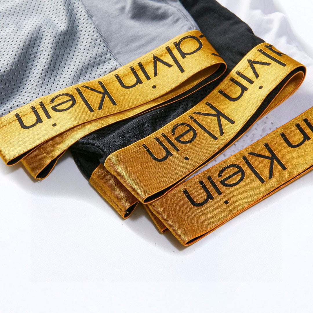 Calvin Klein Cotton Men's Boxer Briefs - 3-Piece Box