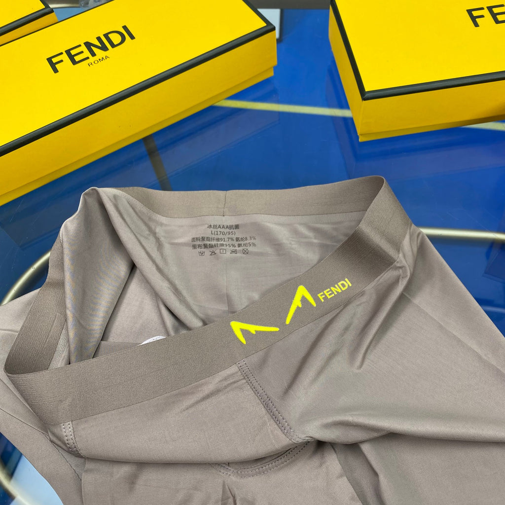 Fendi Ice-Silk Men's Boxer Briefs - 3-Piece Box