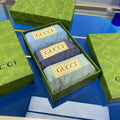 Gucci Visible Branded Waistband Or Emblem Details Men's Boxer Briefs - 3-Piece Box