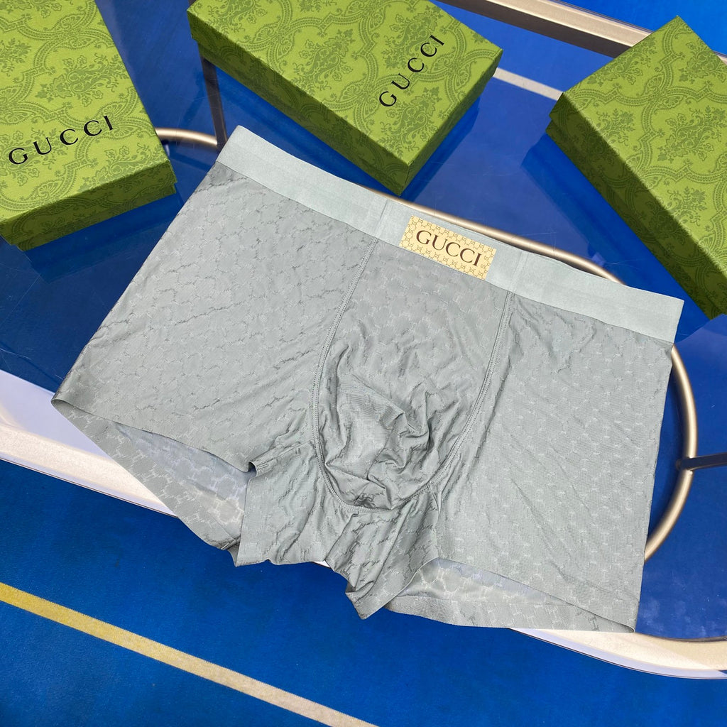 Gucci Ice-Silk Men's Boxer Briefs - 3-Piece Box
