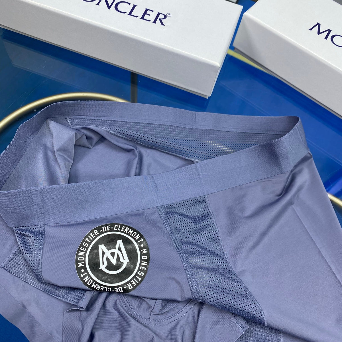 Moncler Cotton Men's Boxer Briefs - 3-Piece Box