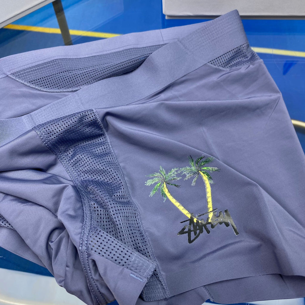 Ice-Silk Men's Boxer Briefs - 3-Piece Box