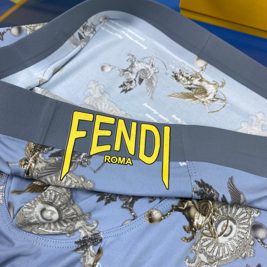Fendi Ice-Silk Men's Boxer Briefs - 3-Piece Box