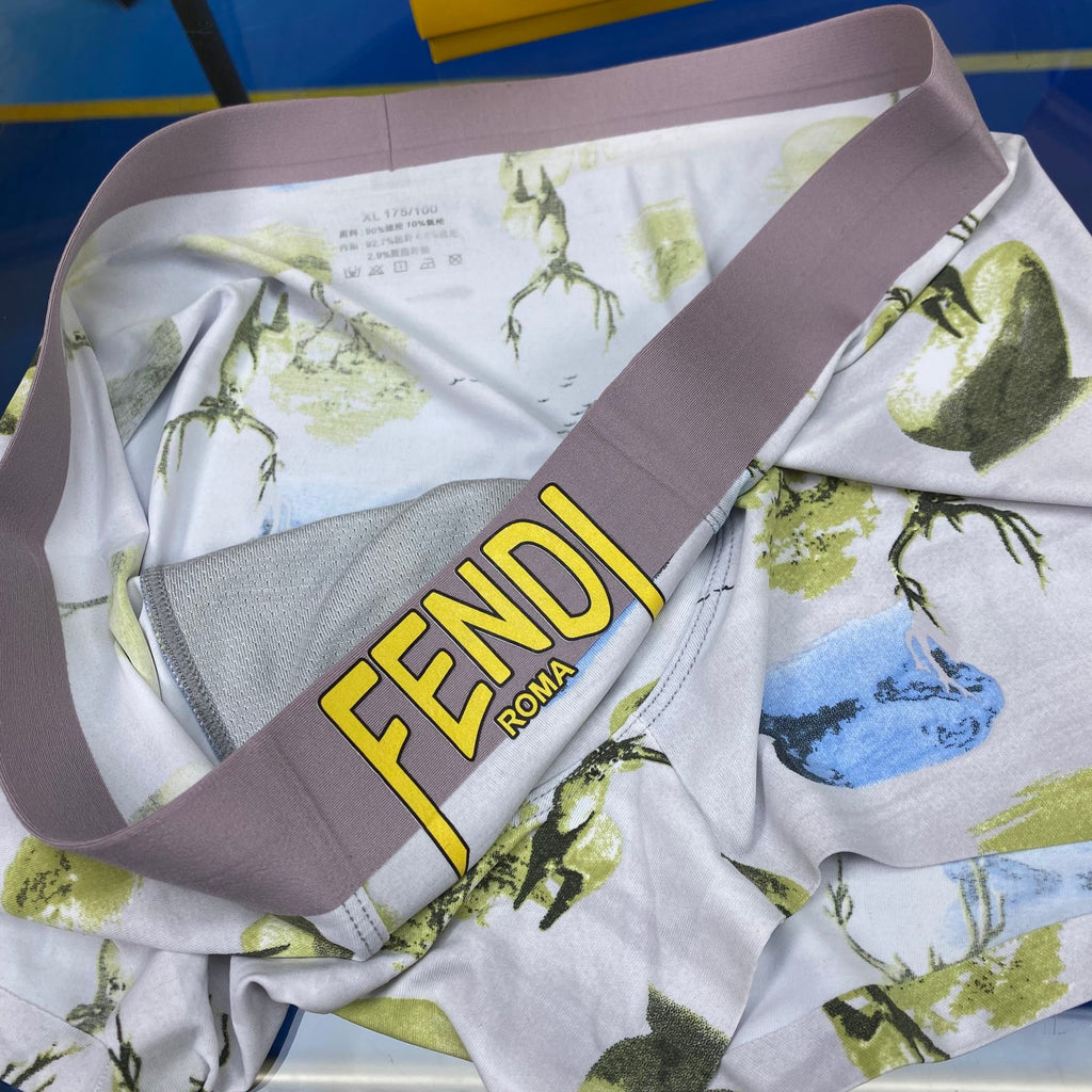 Fendi Ice-Silk Men's Boxer Briefs - 3-Piece Box