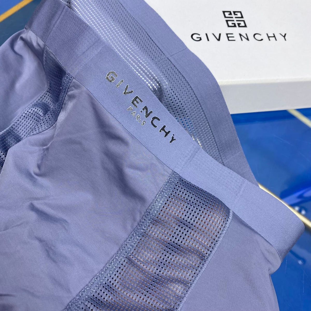 Givenchy Clean Wordmark Waistbands Men's Boxer Briefs - 3-Piece Box