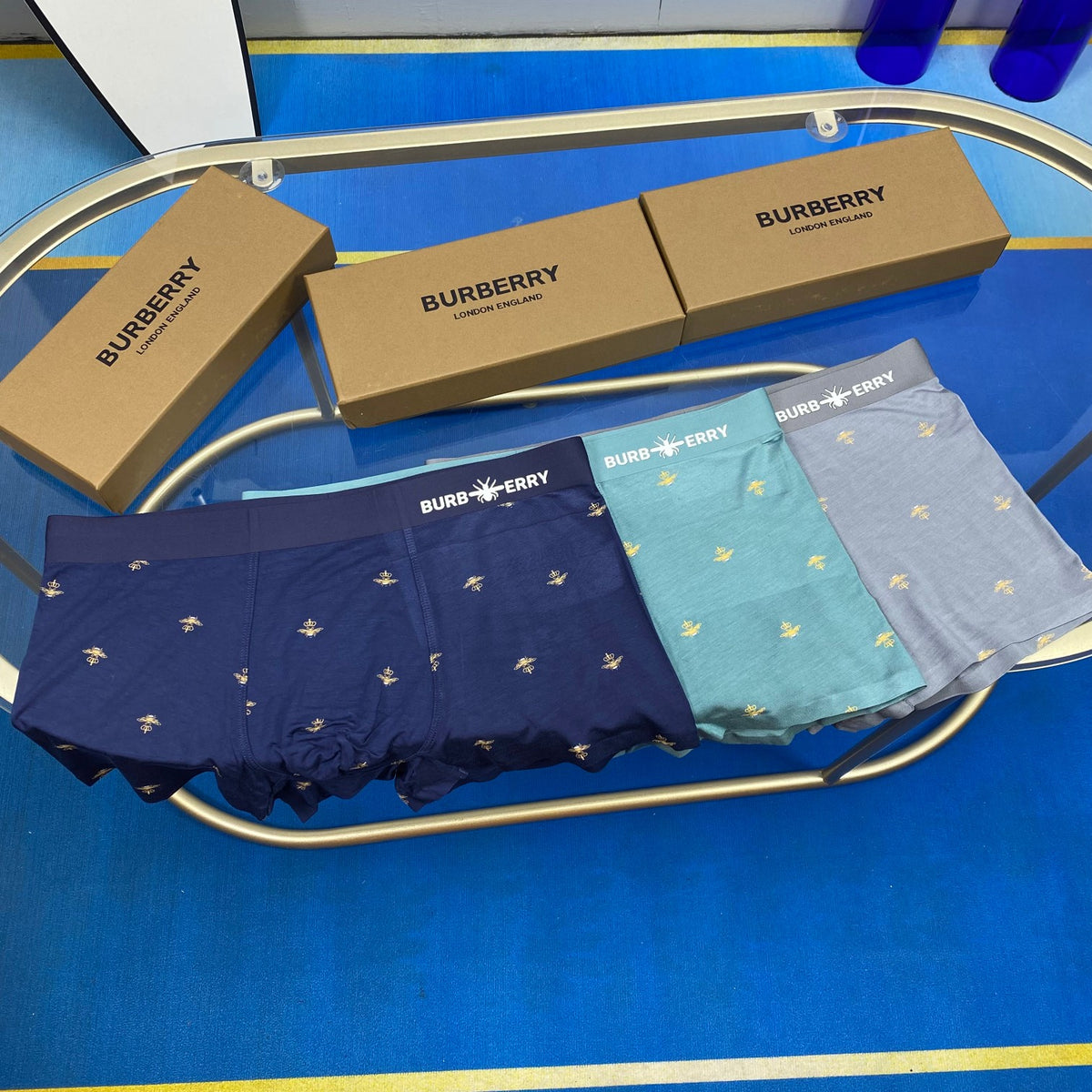 Burberry Short Socks - 3-Pair Pack